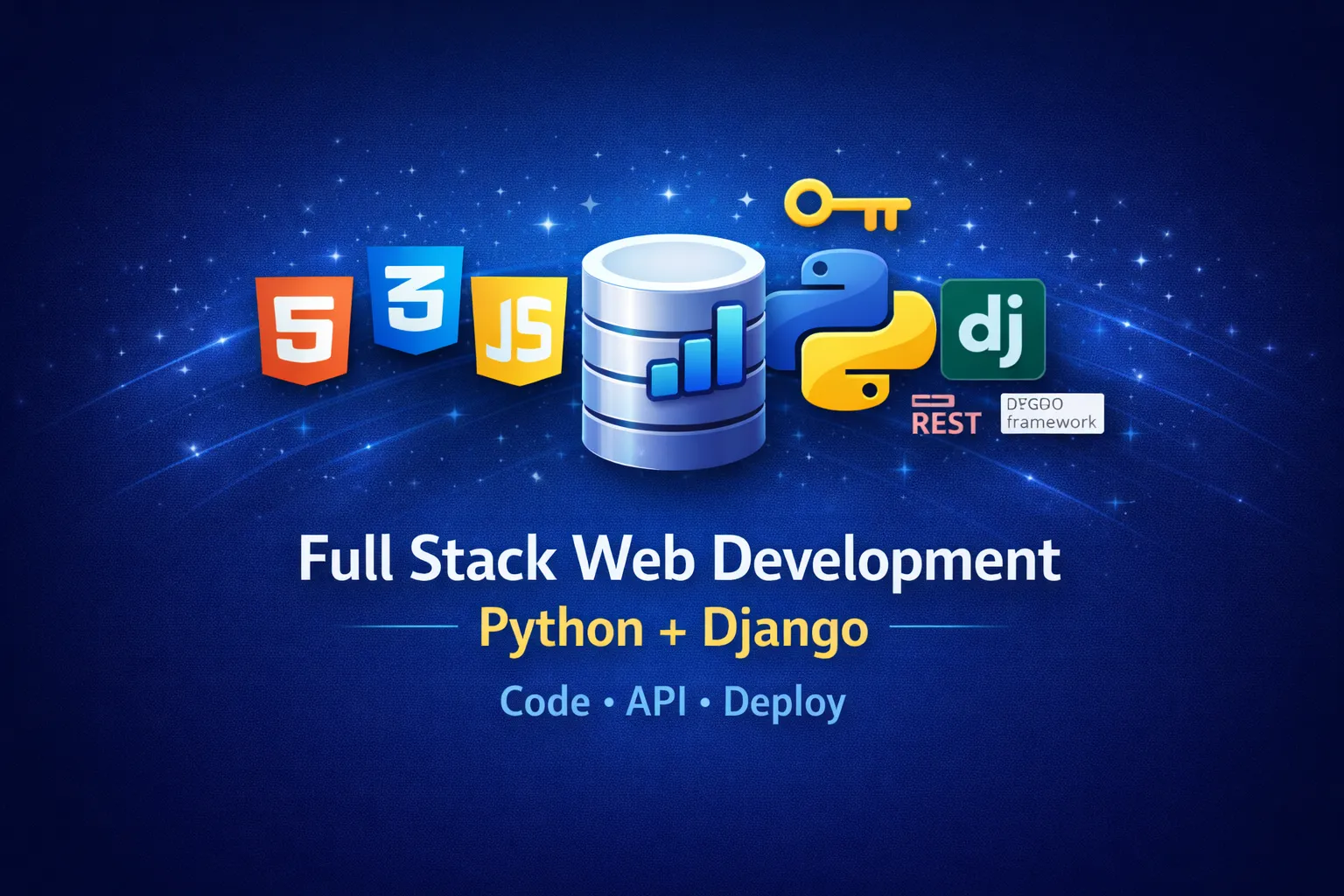 Full Stack Web Development with Django, DRF & Frontend by Pratik Ghuge